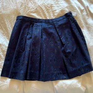 NWT GAP black and blue mini skirt!